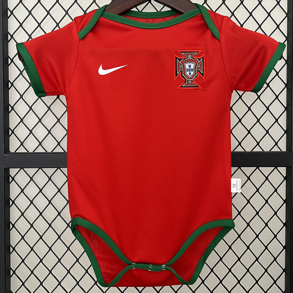 24/25  Portugal Home  Baby Infant Crawl Suit