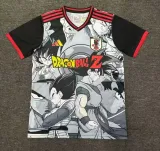 24/25 Japan Dragon Ball Anime Grey Black Fans  Soccer Jersey