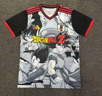 24/25 Japan Dragon Ball Anime Grey Black Fans  Soccer Jersey