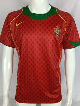 2004 Portugal Home Retro Soccer Jersey