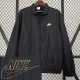 2024 New NK Black Windbreaker(后背带彩字、彩标）