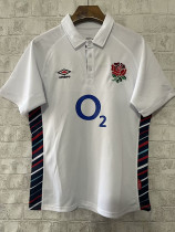 24/25 England White T-Shirts Rugby Jersey