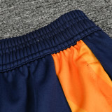 24/25 RMA Royal Blue& Blue sleeves  Half Pull Tracksuit  (白蓝袖半拉链)