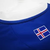 20106/2017 Iceland Home Retro Soccer Jersey