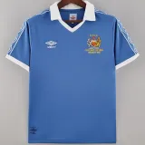 1981/1982 Man City Home Retro Soccer Jersey