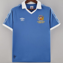 1981/1982 Man City Home Retro Soccer Jersey