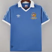 1981/1982 Man City Home Retro Soccer Jersey