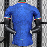 24/25 Italy Blue Special Edition Player Version Soccer Jersey