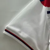 1980/1982 England Home White Retro Soccer Jersey