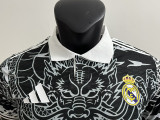 24/25 RMA Black Dragon Pattern Edition Player Version Soccer Jersey
