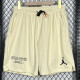 24/25 JOR Yellow Cotton shorts(003、前小英文标、全棉)
