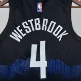 23/24 Nuggets #4Black City Edition Top Quality Hot Pressing NBA Jersey