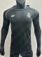 24/25 RMA Black Commemorative Edition Long Sleeve Player Version Retro Soccer Jersey