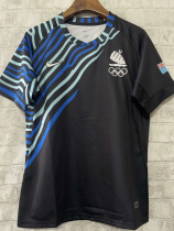 24/25 Fiji seven-a-side System Black  Rugby Jersey