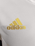 23/24 Algeria White Player Version Polo Short Sleeve