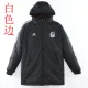 22/23 Mexico Black Hooded Cotton Coat White Edge (白色边) 棉衣
