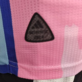 24/25 Algeria Blue Pink Special Edition  Player Version Soccer Jersey A30