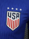 24/25 USA Blue Player Version Soccer Jersey