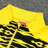 24/25 Dortmund Yellow &Blck Half Pull Tracksuit  (半拉链)