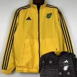 23/24 Jamaica Yellow & Black Double Sided Windbreaker (双面风衣)