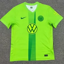 24/25 Wolfsburg Home Fans Soccer Jersey