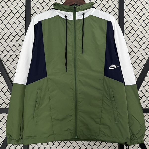 2024 New NK Green Windbreaker（连帽）