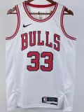 22/23 BULLS PIPPEN #33 White Top Quality Hot Pressing NBA Jersey
