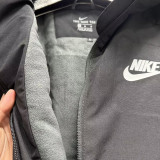 2024 New NK Black Velvet Windbreaker F2（加绒、连帽）