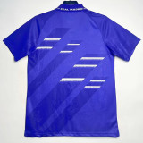 1994/1996 RMA Away Purple Blue Retro Soccer Jersey