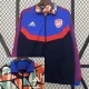 24/25 ARS Blue Oil painting collage painting collage Double Sided Windbreaker (双面风衣)