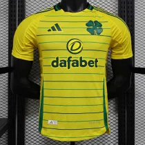 24/25 Celtic Away  Player Version Soccer Jersey
