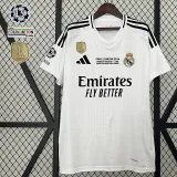 24/25 RMA  Home 1:1  Fans Soccer Jersey