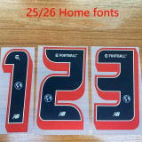 25/26 Sao Paulo  Home 1：1 Fans Soccer Jersey
