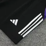 24/25 RMA Black (Purple Edge)  Training Shorts Pants (紫边）
