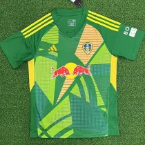 24/25 Leeds United Green Goalkeeper  Fans Soccer Jersey
