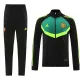 24/25 Man Utd  Black Green Jacket Tracksuit(03)