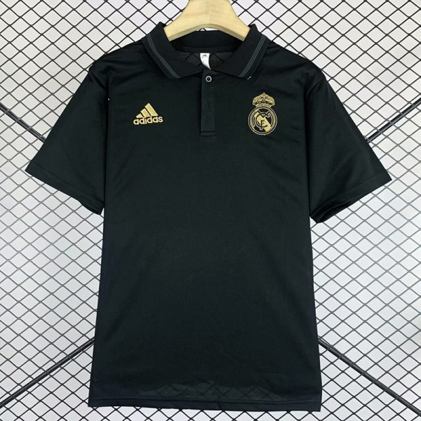 24/25 RMA Black Polo Shirt