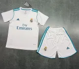 2017/2018RMA Home Retro Kids Soccer Jersey