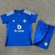 24/25 Leicester City Home  Kids  Soccer Jersey (BC.GAME广告)