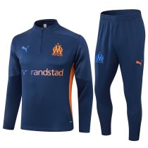 24/25 Marseille Royal Blue Half Pull Tracksuit  (宝蓝、半拉链)