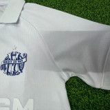 24/25 Marseille 125th Anniversary Edition White  Kids  Player Version Soccer Jersey