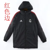 22/23 RMA Black Hooded Cotton Coat Red Edge (红色边) 棉衣