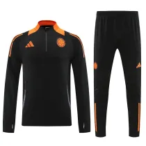 24/25 Colombia Black Half Pull Tracksuit (半拉链)