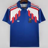 1988/1990 France Home Retro Soccer Jersey