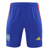 24/25 Spain Blue Training Shorts Pants(红边）