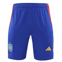 24/25 Spain Blue Training Shorts Pants(红边）