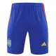 24/25 Spain Blue Training Shorts Pants(红边）