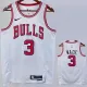 22/23 BULLS WADE #3 White Top Quality Hot Pressing NBA Jersey