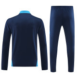 24/25 AD Sapphire Blue Half Zipper Sportswear # 801 宝蓝(半拉链)