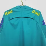 22/23 Brazil Lake Blue Half Pull Top